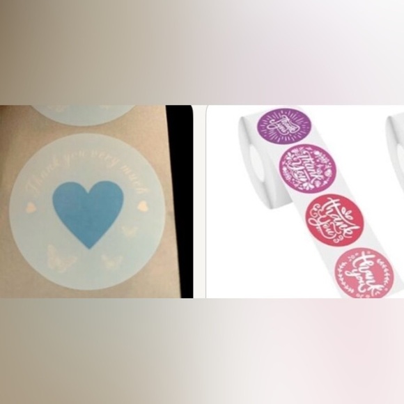 Mystery Label Sticker Bundle 4.5lbs of 1” & 1.5” Round Labels NWT various styles - Picture 12 of 15